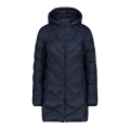 CMP Winter Coat Parka Snaps Hood (3M Thinsulate Padding, warm) dark blue Women